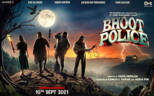 Pavan Kirpalani`s horror-comedy flick, `Bhoot Police` (Release - September 10, 2021)